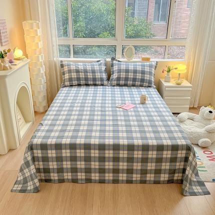 铭成家纺 2024新款全棉小清新系列单床单 朗阁