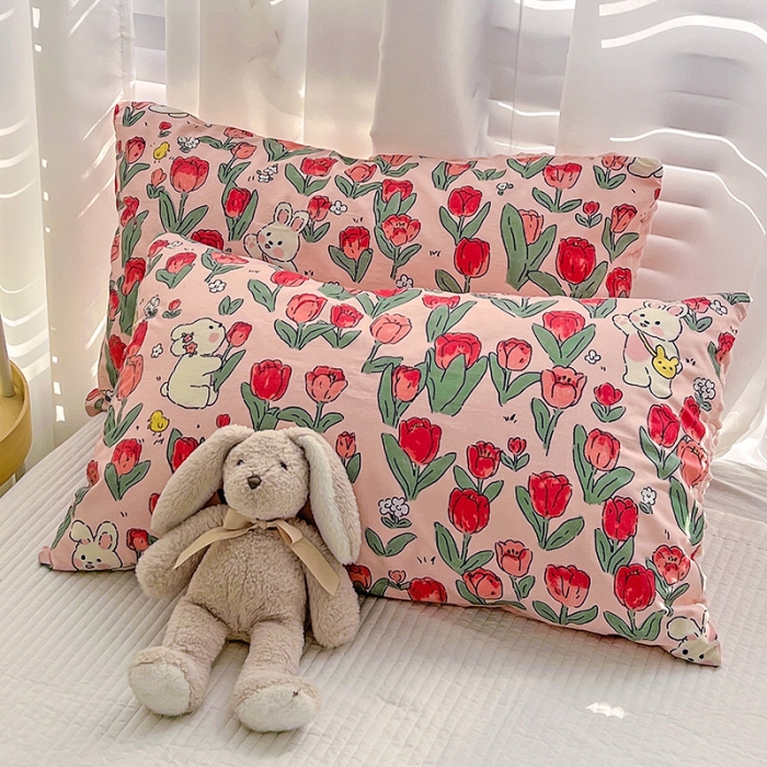 91家纺网 家纺一手货源 找家纺 （总）梦家居 2023新款全棉加安抚豆豆绒被套两件套三件套