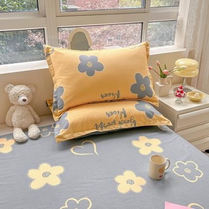 91家纺网 家纺一手货源 找家纺 （总）铭成家纺 2024新款全棉小清新系列单品枕套