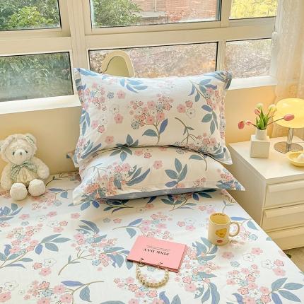 91家纺网 家纺一手货源 找家纺 （总）铭成家纺 2024新款全棉小清新系列单品枕套