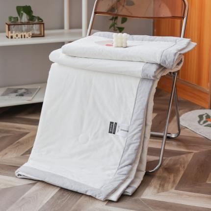 91家纺网 家纺一手货源 找家纺 (总) 鸣升 新款全棉纯色水洗棉棉花夏凉被夏被空调被