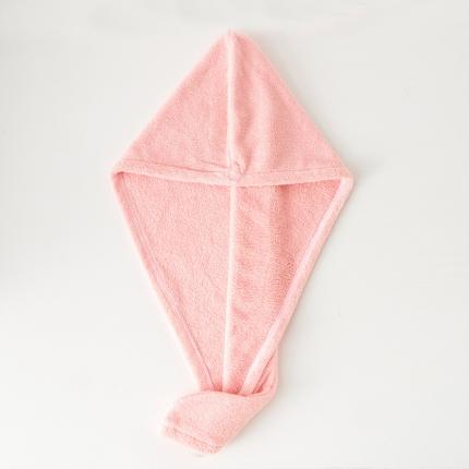 91家纺网 家纺一手货源 找家纺 安力森/诚臻酒店用品 2023新款玛卡龙色系速干发帽 深粉