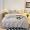 91家纺网 家纺一手货源 找家纺 棉生活 2022新款全棉铂金棉小资系列四件套 迪尼灰