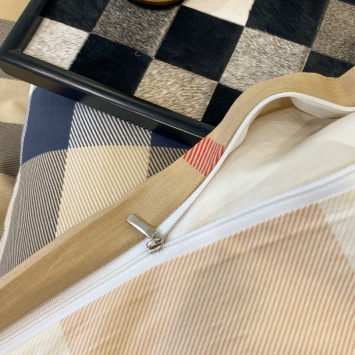 91家纺网 家纺一手货源 找家纺 棉生活 2022新款全棉铂金棉小资系列四件套 雅奢格