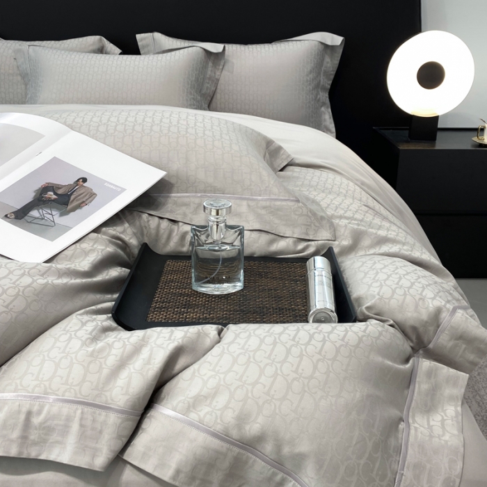 91家纺网 家纺一手货源 找家纺 奥汀洛2024直播轻奢高端工艺款100支天丝棉提花四件套