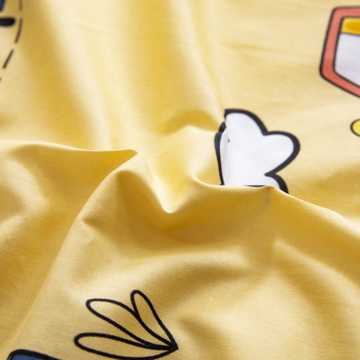 91家纺网 家纺一手货源 找家纺 鱼宝 2022新款全棉幼儿园婴童套件多件套工程小分队