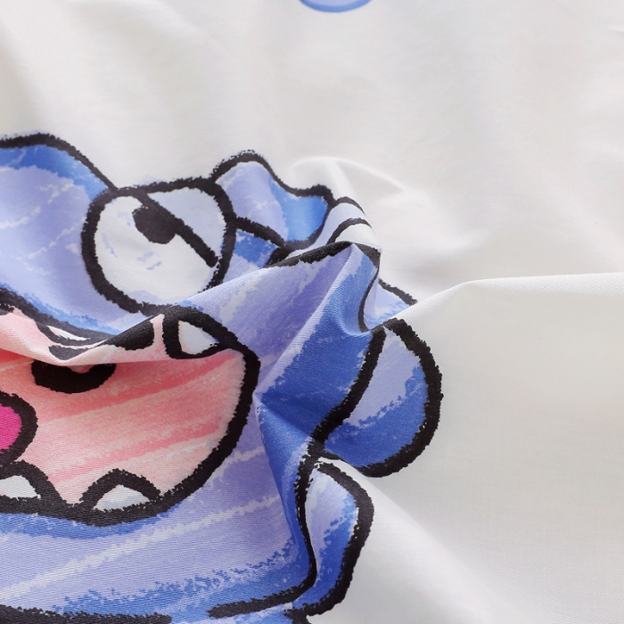 91家纺网 家纺一手货源 找家纺 鱼宝 2022新款全棉幼儿园婴童套件多件套恐龙小新新