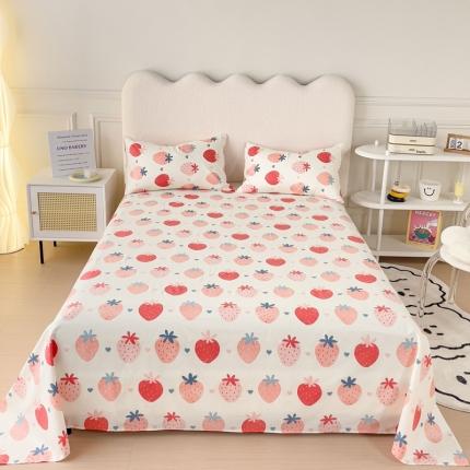 91家纺网 家纺一手货源 找家纺 （总）金丝鸟 2023新款全棉纯棉印花系列单品床单