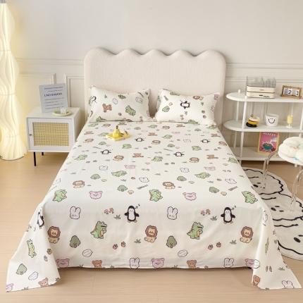 91家纺网 家纺一手货源 找家纺 （总）金丝鸟 2023新款全棉纯棉印花系列单品床单