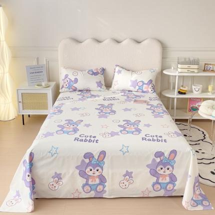 91家纺网 家纺一手货源 找家纺 （总）金丝鸟 2023新款全棉纯棉印花系列单品床单