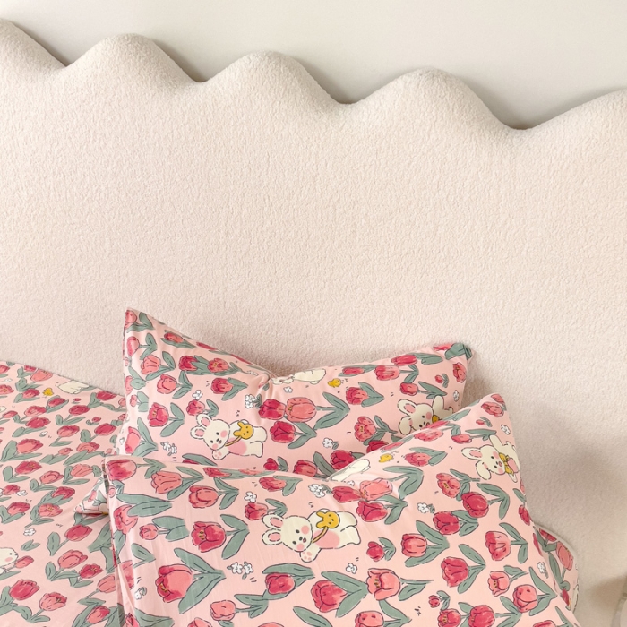 91家纺网 家纺一手货源 找家纺 （总）金丝鸟 2023新款全棉纯棉印花系列单品床单