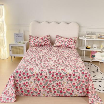 金丝鸟 2023新款全棉纯棉印花系列单品床单 馥郁