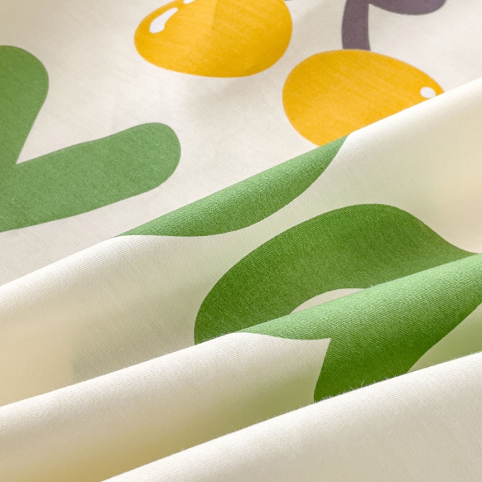 91家纺网 家纺一手货源 找家纺 金丝鸟 2023新款全棉纯棉印花系列单品床单 快乐汪兔子