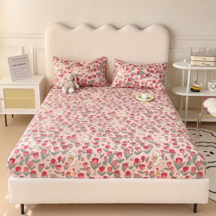 （总）金丝鸟 2023新款全棉纯棉印花系列单品床笠