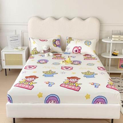 金丝鸟 2023新款全棉纯棉印花系列单品床笠 总动员