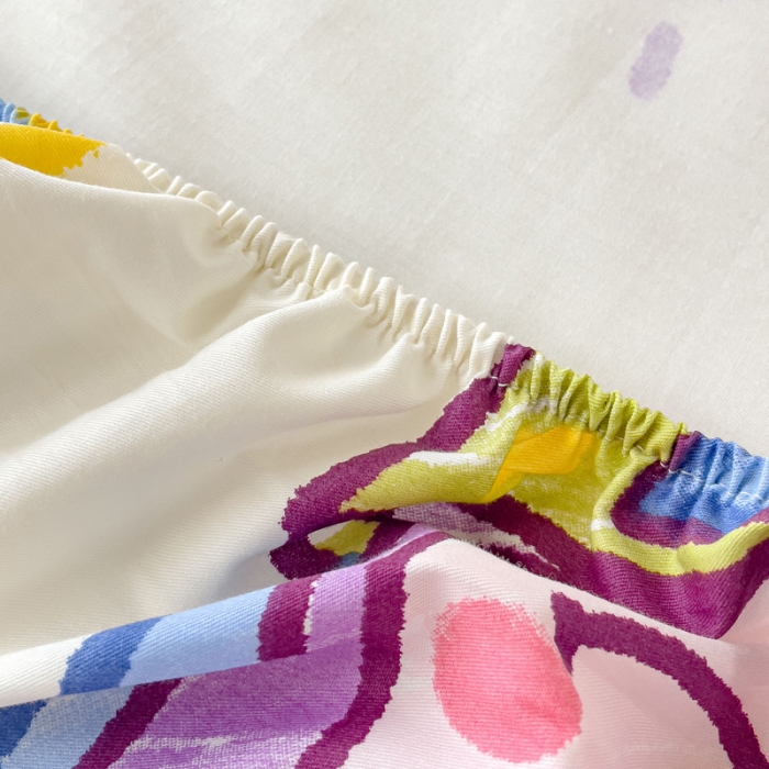 91家纺网 家纺一手货源 找家纺 金丝鸟 2023新款全棉纯棉印花系列单品床笠 总动员