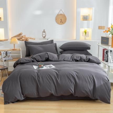 91家纺网 家纺一手货源 找家纺 （总）柠萌家居 2024新款全棉双拼水洗棉四件套