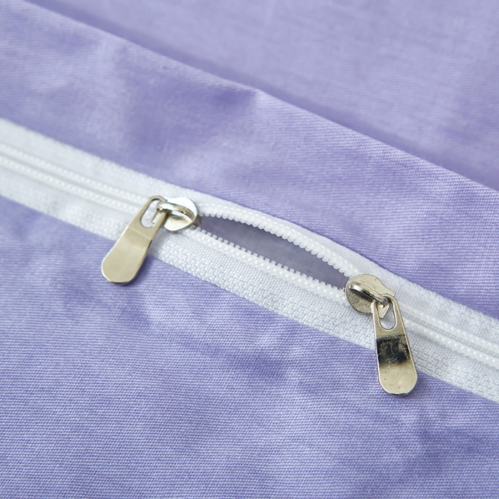 91家纺网 家纺一手货源 找家纺 雲归梦2023新款13372全棉活性大版印花简约居家四件套 兰亭若梦紫