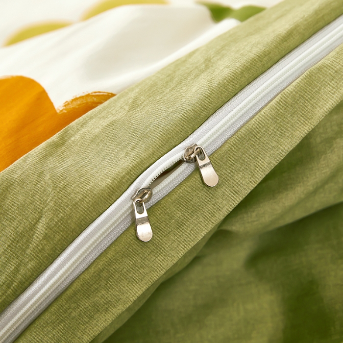 91家纺网 家纺一手货源 找家纺 雲归梦 新款13372全棉活性工艺款小版印花四件套 拉斐尔桔