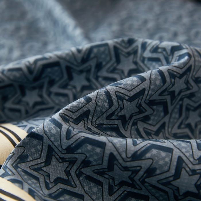 91家纺网 家纺一手货源 找家纺 雲归梦 新款13372全棉活性工艺款小版印花四件套 劳伦兰