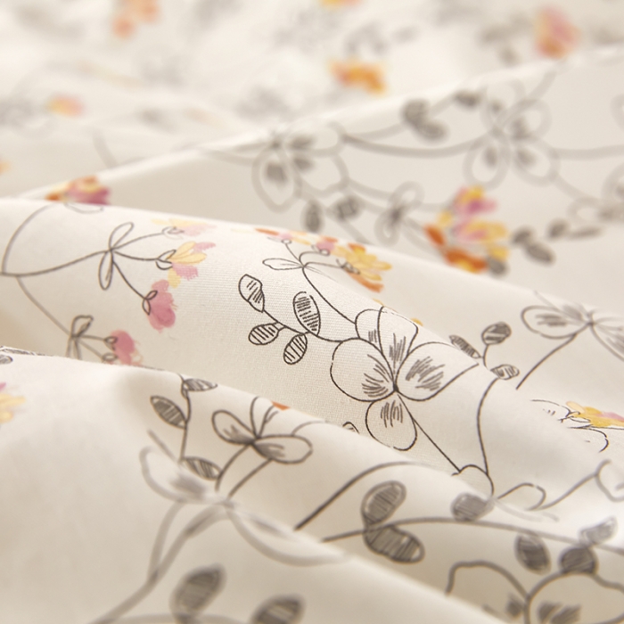 91家纺网 家纺一手货源 找家纺 雲归梦 新款13372全棉活性工艺款小版印花四件套 雪莉粉