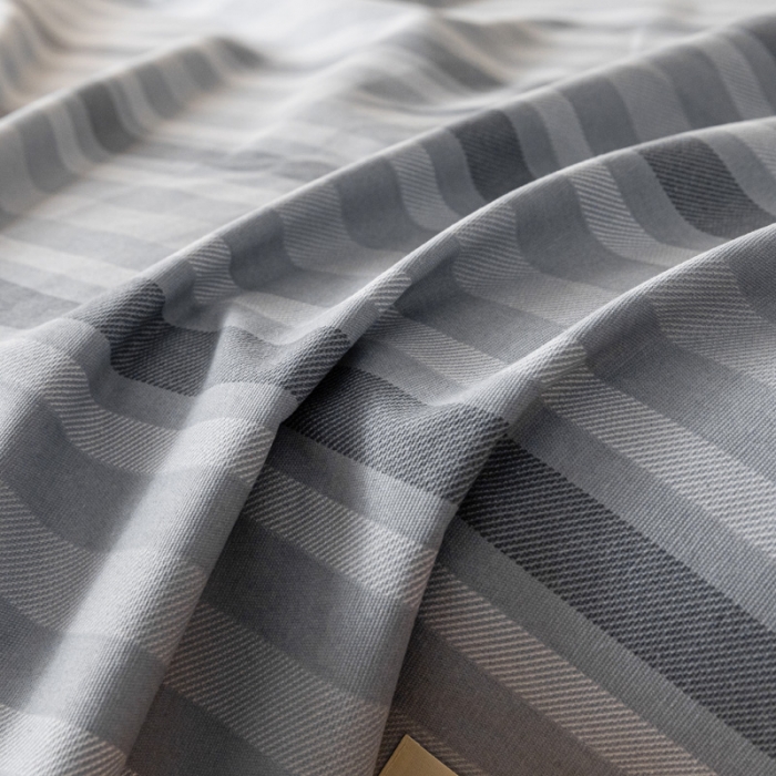 91家纺网 家纺一手货源 找家纺 卧趣家纺 2023新款全棉老粗布单品系列单床单 晴山-兰