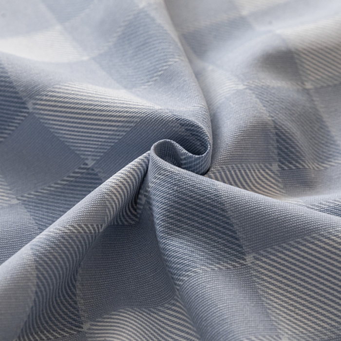 91家纺网 家纺一手货源 找家纺 卧趣家纺 2023新款全棉老粗布单品系列单床笠 锦格-兰