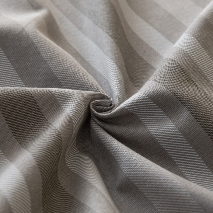 91家纺网 家纺一手货源 找家纺 卧趣家纺 2023新款全棉老粗布单品系列单床笠 晴山-灰