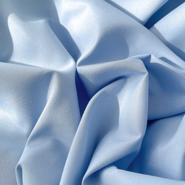 91家纺网 家纺一手货源 找家纺 曼谷 新款纯色简约刺绣四件套柔软磨毛床上用品水洗棉套件 梦-蓝藏青