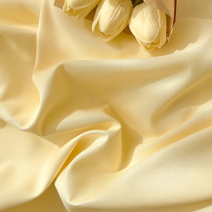 91家纺网 家纺一手货源 找家纺 曼谷 新款纯色简约刺绣四件套柔软磨毛床上用品水洗棉套件 梦-芝士橘