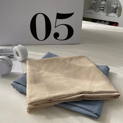 91家纺网 家纺一手货源 找家纺 曼谷 新款百搭双拼水洗棉枕套单只装一对装枕套 奶茶+海盐