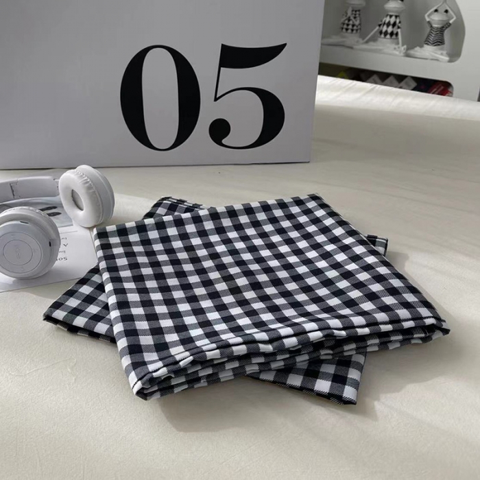 91家纺网 家纺一手货源 找家纺 （总）曼谷 新款百搭双拼水洗棉枕套单只装一对装枕套