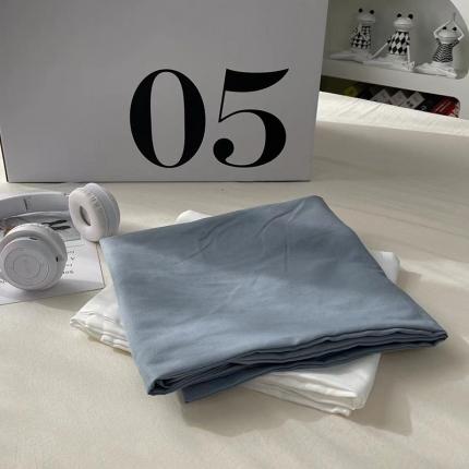 曼谷 新款百搭双拼水洗棉枕套单只装一对装枕套 海盐椰奶