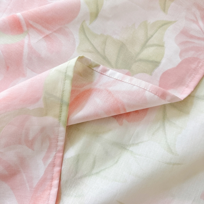 91家纺网 家纺一手货源 找家纺 优彩 2023新款全棉舒适13372单床单 玫瑰园