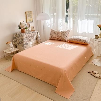 优彩 2023新款全棉舒适13372单床单 野餐兔