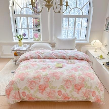 91家纺网 家纺一手货源 找家纺 （总）优彩 2023新款全棉舒适13372单被套