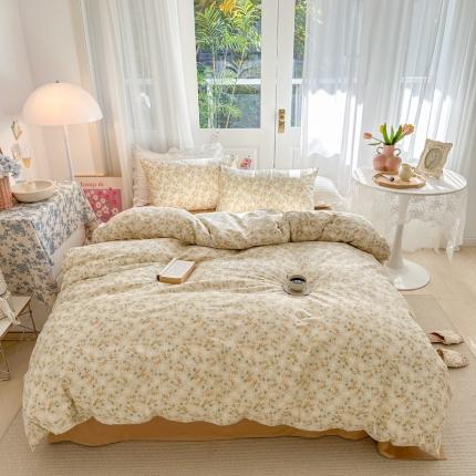 91家纺网 家纺一手货源 找家纺 优彩 2023新款全棉舒适13372单被套 盛夏