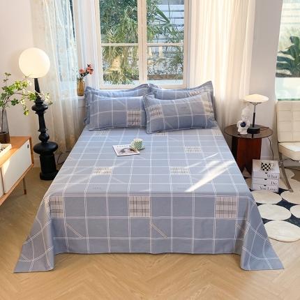 91家纺网 家纺一手货源 找家纺 八十八家纺2025新款全棉12868系列四件套单品床单 曼城时光