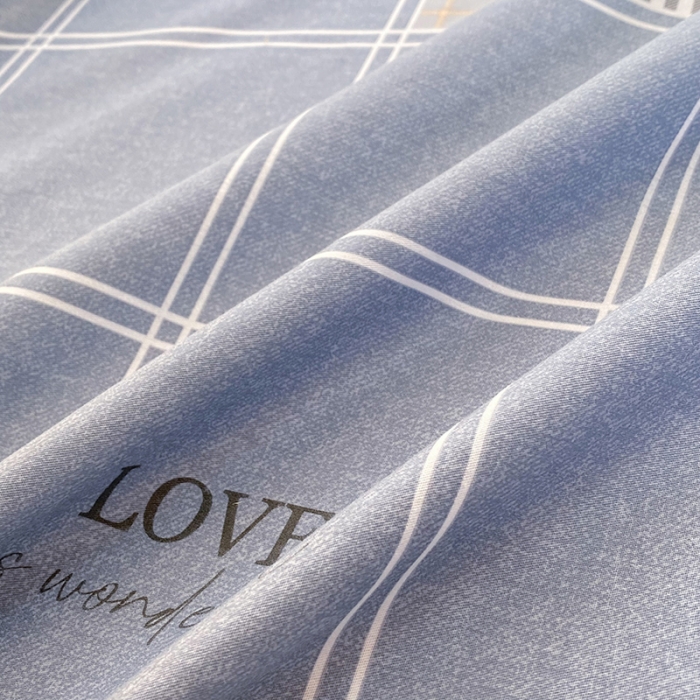 91家纺网 家纺一手货源 找家纺 八十八家纺2025新款全棉12868系列四件套单品床单 曼城时光