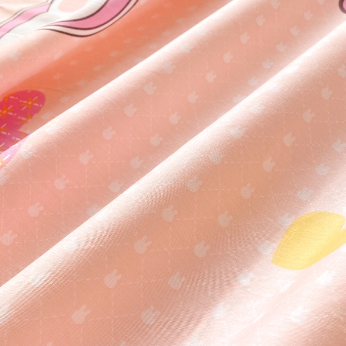 91家纺网 家纺一手货源 找家纺 八十八家纺2025新款全棉12868系列四件套单品床单 星星兔