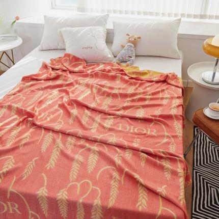 91家纺网 家纺一手货源 找家纺 （总）麻依2023新款竹纤维毛巾被四层纱冷感毯夏凉被竹纤维