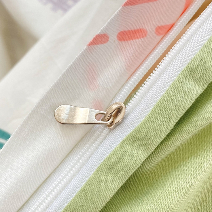 91家纺网 家纺一手货源 找家纺 八十八家纺 2025新款全棉12868床笠款四件套 心动时刻