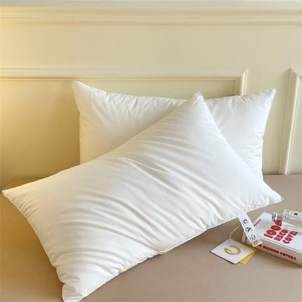 91家纺网 家纺一手货源 找家纺 伟邦 2023新款40支磨毛酒店日式枕48*74