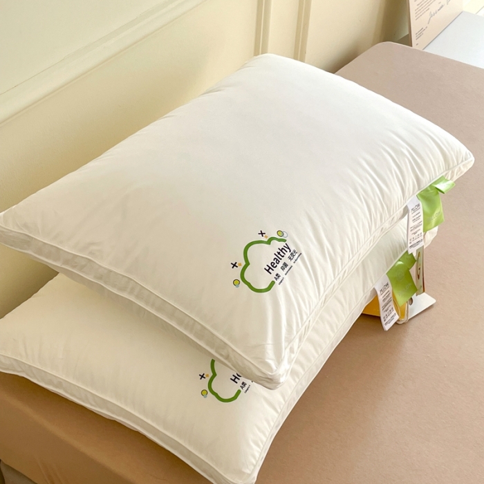 91家纺网 家纺一手货源 找家纺 （总）伟邦 2023新款云朵酒店立体枕48*74