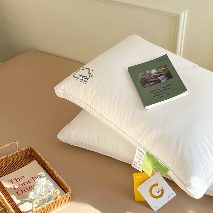 91家纺网 家纺一手货源 找家纺 （总）伟邦 2023新款云朵酒店立体枕48*74