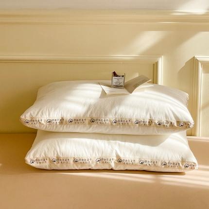 91家纺网 家纺一手货源 找家纺 伟邦 2023新款日式宽边立体枕48*74