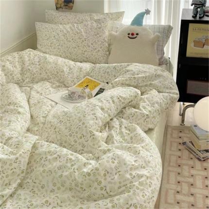 91家纺网 家纺一手货源 找家纺 希文家纺 2023新款全棉13372印花四件套 小雅