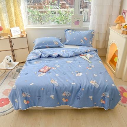 91家纺网 家纺一手货源 找家纺 （总）直播2025新款全棉华夫格春秋被冬被 学生儿童成人被子被芯加厚