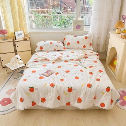 91家纺网 家纺一手货源 找家纺 （总）直播2025新款全棉华夫格春秋被冬被 学生儿童成人被子被芯加厚