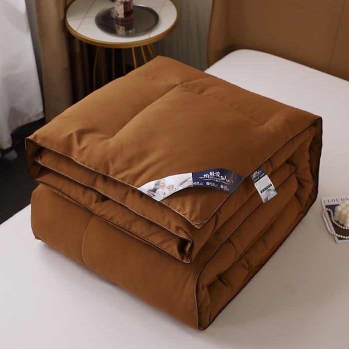 91家纺网 家纺一手货源 找家纺 （总）锦绣家纺2023 直播带货新款斜纹防羽布冬被春秋被羽绒被羽丝棉被